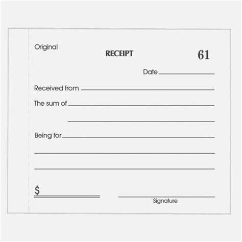 21 Printable Blank Receipt Book Template In Photoshop By Blank Receipt | Free Download Nude ...