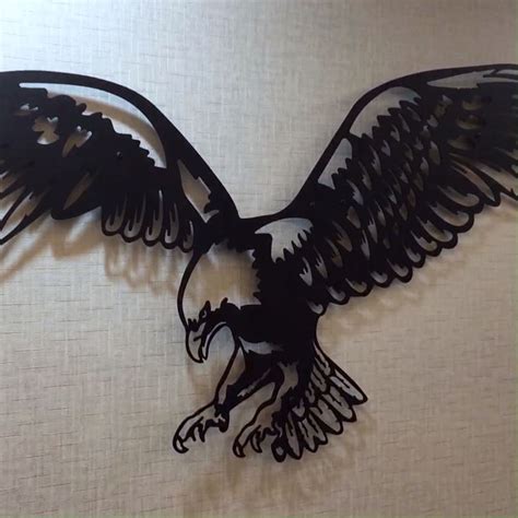 Eagle Metal Wall Art Eagle Wall Decor Wall Hangings Home - Etsy [Video] [Video] | Eagle metal ...