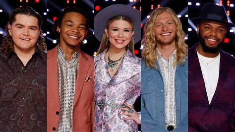 The Voice 2021 Finale / The Voice 2021 Top 5 Contestants For Season 20 ...