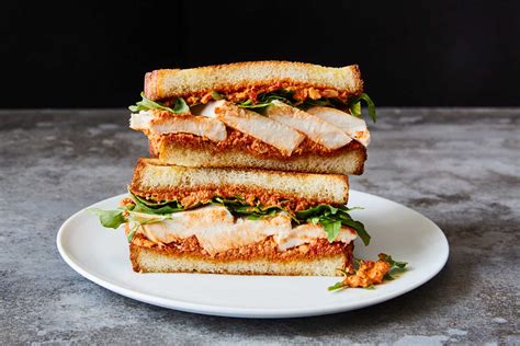 Muhammara Chicken Sandwiches Recipe