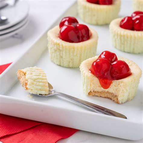 Philadelphia Mini Cheesecakes With Vanilla Wafers - Peanut Butter Recipe