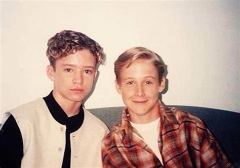 Justin Timberlake and Ryan Gosling in 1993 during their first season on ...