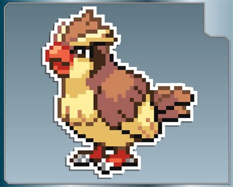 PIDGEY SPRITE vinyl decal sticker from Pokemon Sticker for | Etsy