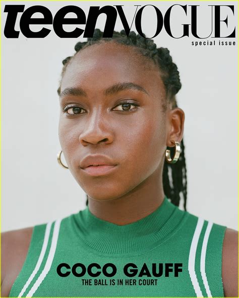 See Tennis Star Coco Gauff's First-Ever Magazine Cover Story!: Photo 4339001 | Magazine Photos ...