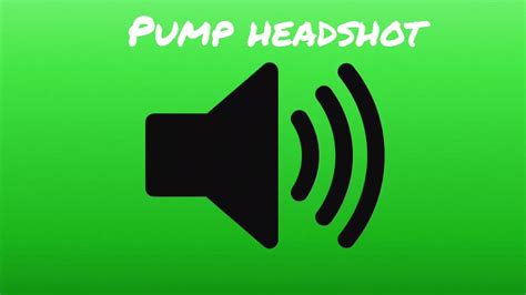 Fortnite Gold Pump Headshot Sound Effect ( Full Audio ) - YouTube