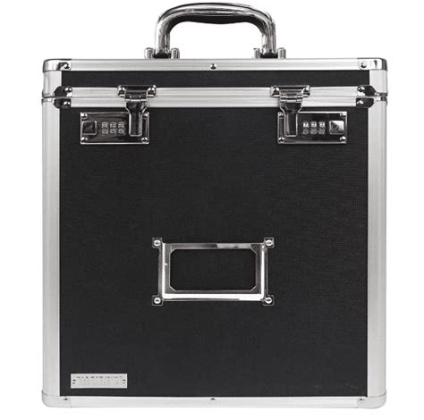 Vaultz Locking Vinyl Record Storage Case - Walmart.com