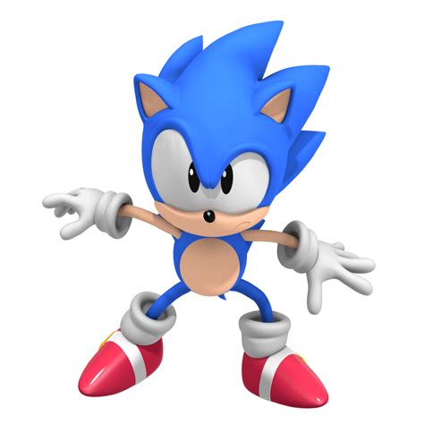 Imagen - Classic sonic cd pose by nibroc rock-d9bfyzr.png | Fantendo Wiki | FANDOM powered by Wikia