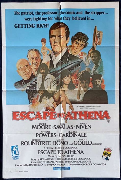 All About Movies - Escape To Athena Poster Original One Sheet 1979 ...