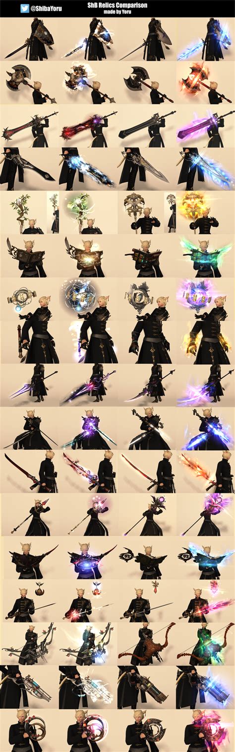 About Bozja and ShB relic weapons. : r/ffxiv