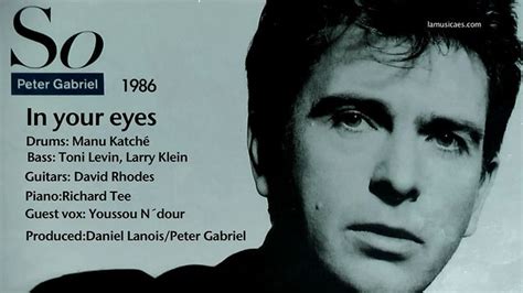 PETER GABRIEL, IN YOUR EYES on Vimeo