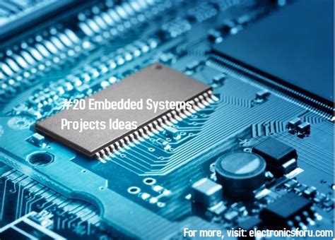 25+ Top Embedded Systems Projects for Engineers