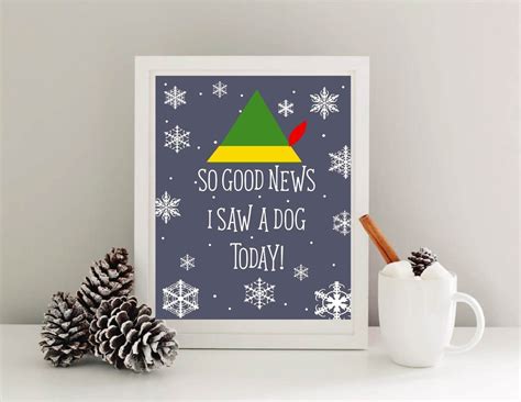 Buddy the Elf Quotes Buddy the Elf Christmas Movie - Etsy