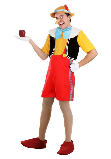 Adult Deluxe Disney Pinocchio Costume - Walmart.com