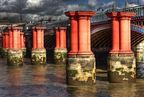 Old Blackfriars Bridge | The remains of the old Blackfriars … | Flickr