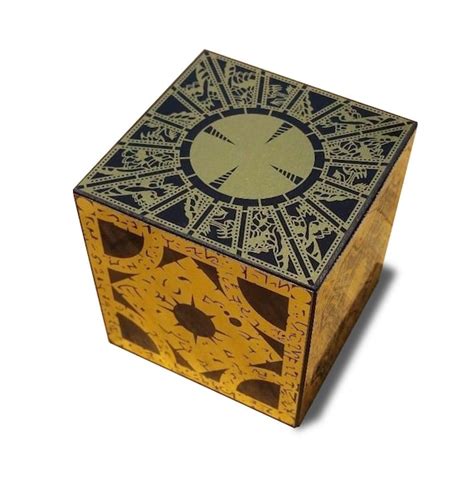 Hellraiser Puzzle Box Full Size Foil Face Solid Wood | Etsy