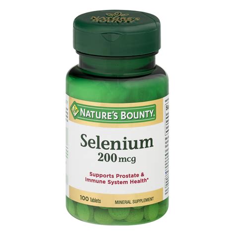 Spring Valley Selenium Tablets, 200 mcg, 100 Count - Walmart.com ...