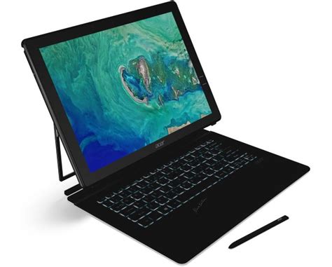 Acer Announces Switch 7 Black Edition 2-in-1: Core i7, GeForce MX150, TB3, Fanless