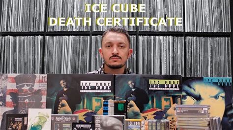 Ice Cube - "Death Certificate" - My Entire Collection (Vinyl, CD's, Cassettes, More) - YouTube