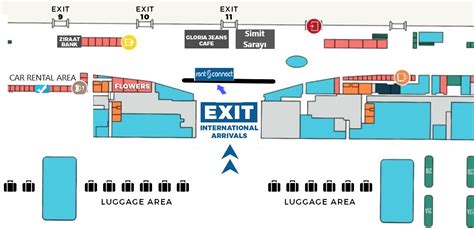 Istanbul Airport Gate Map