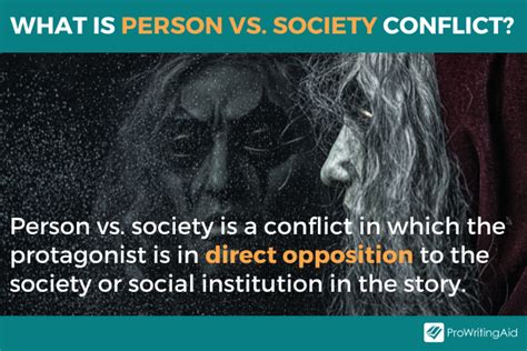 Person vs Society Conflict: Definition, Examples, and How to Write It