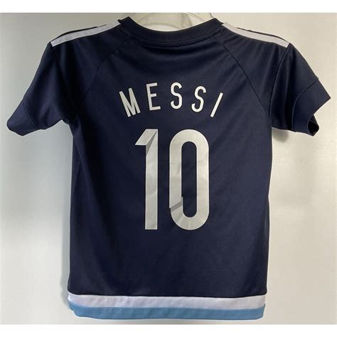 Adidas Argentina Lionel Messi Youth Jersey Size 20 - Gem