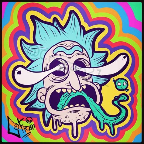 Trippy Rick And Morty Drawings - Bestler