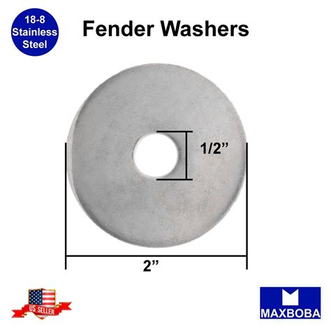 Fender Washers Stainless Steel 18-8 Various sizes Available | eBay