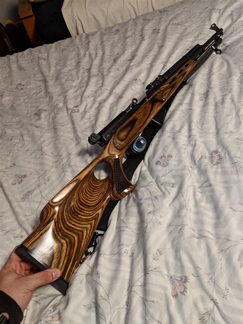 My SKS with custom stock from Boyds : r/guns