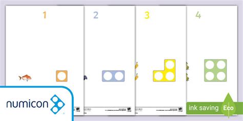 Numicon Shapes 1-10 Display Posters