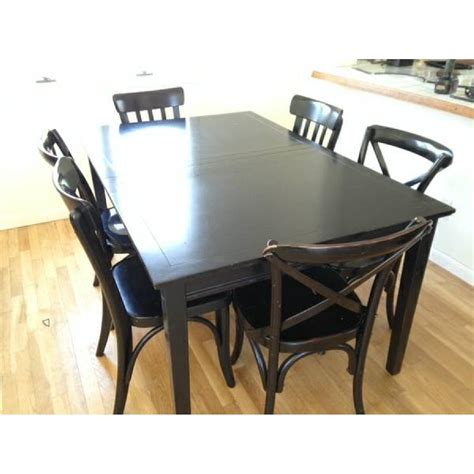 Pottery Barn Dining Table + Chairs - AptDeco