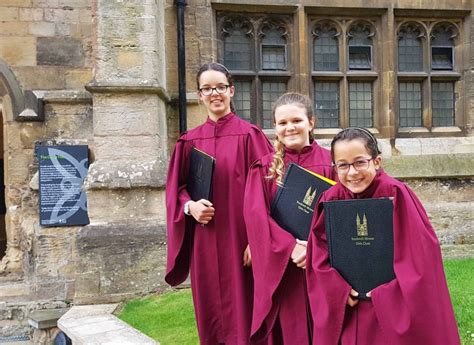 These Gedling girls have become Southwell Minster's youngest ever female choir singers - Gedling Eye