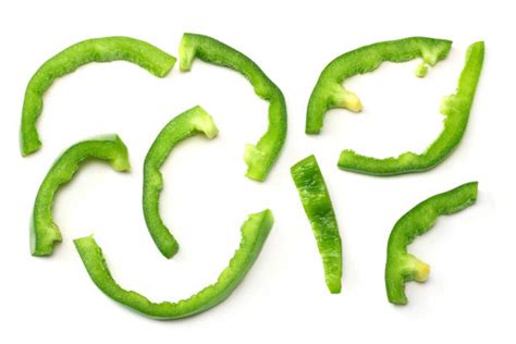 Green Pepper Slices Stock Photos, Pictures & Royalty-Free Images - iStock