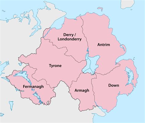 Counties of Northern Ireland - Wikipedia