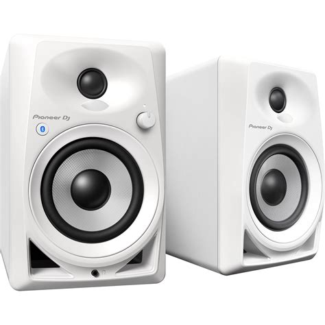 Pioneer DJ DM-40BT-W Bluetooth, Active 4" Desktop DM-40BT-W B&H