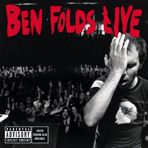 Ben Folds - Ben Folds Live Lyrics and Tracklist | Genius