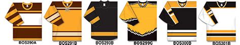 Hockey Jerseys by Athletic Knit - offers blank NHL hockey jerseys and matching socks for teams ...