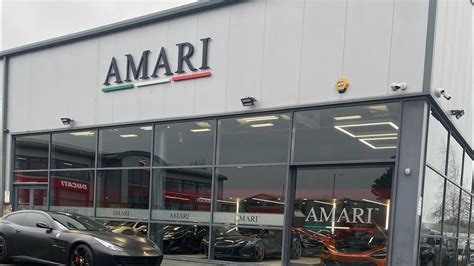 A walk around Amari supercars showroom - YouTube