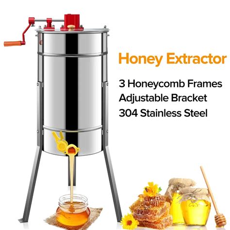 Aliexpress.com : Buy Beekeeping 3 Frame Manual Honey Extractors ...