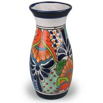 Talavera Pottery Vases and Jars