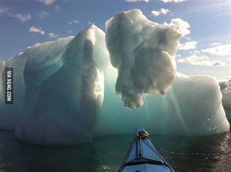 The Floating Iceberg, off the coast of Newfoundland | Newfoundland, Newfoundland icebergs ...