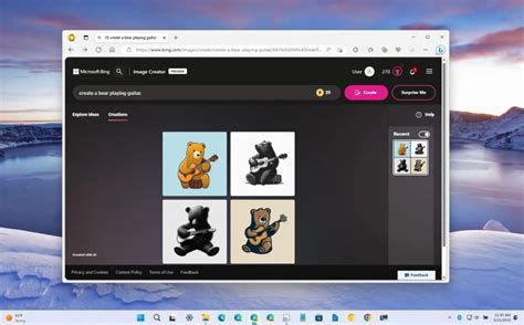 How to create images with AI on Bing Chat - Pureinfotech