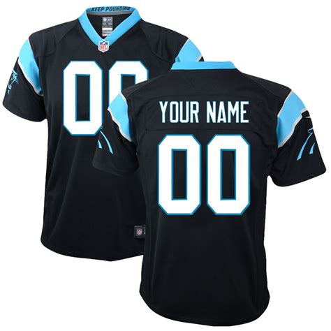 Nike Carolina Panthers Infant Customized Game Team Color Jersey