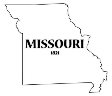 Missouri Outline Illustrations, Royalty-Free Vector Graphics & Clip Art - iStock