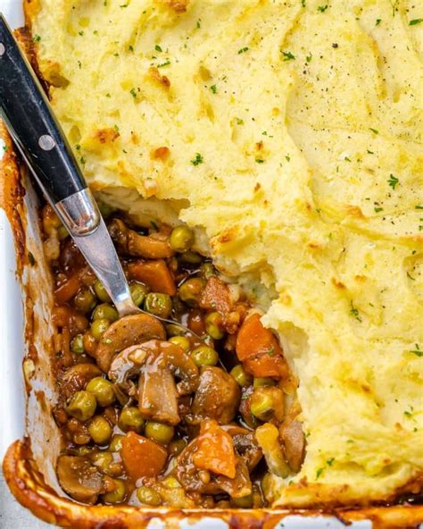 Easy Vegetarian Shepherd's Pie - Healthy Fitness Meals