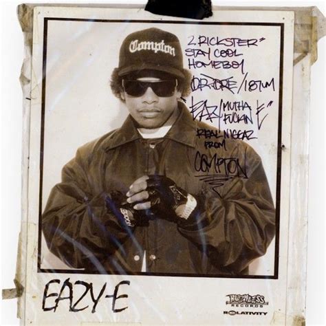 "Eazy-E gave me this signed 8 x 10 when I interviewed him for SECONDS magazine in NYC in 1993 ...