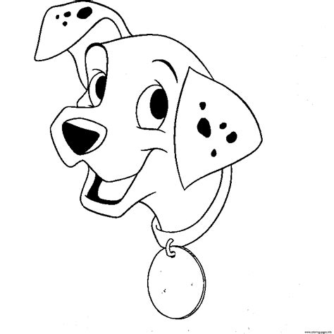 Gambar 101 Dalmatians 6 Coloring Pages Kids Color Print Dalmatian Dogs ...