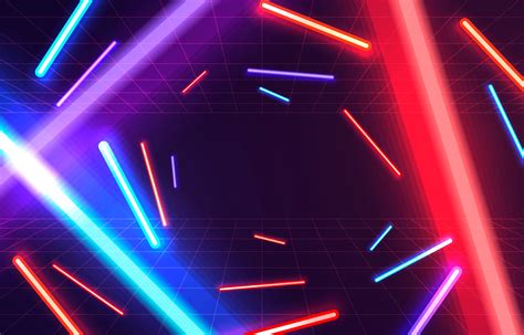 Neon Banner Vector Art, Icons, and Graphics for Free Download