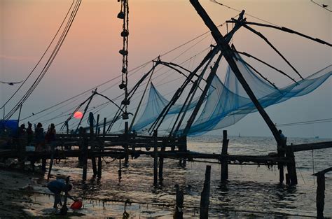 Chinese Fishing Nets, Fort Kochi.