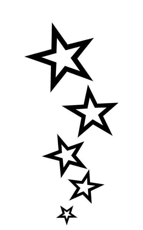 I would want to get these 5 stars along my ribs. | Black star tattoo, Star tattoo designs, Star ...