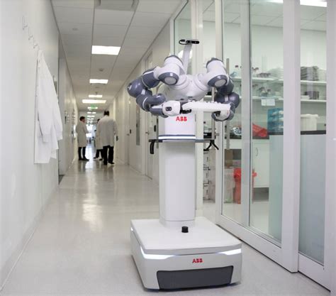 ABB muestra conceptualmente un robot móvil de laboratorio para el Hospital del Futuro - eSemanal ...